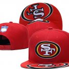 San Francisco 49ers Snapback Hat.. 49ers ball cap. . red