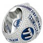 Tampa Bay Lightning 2020 Championship Ring Stanley Cup Champions. Solid Bronze