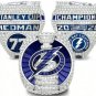 Tampa Bay Lightning 2020 Stanley Cup Champions Ring. Customized with your own name and number