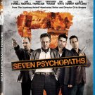 Seven Psychopaths 2012 Dark Comedy Blu-Ray Movie (New Unopened)