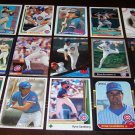 Ryne Sandberg 25 Different Baseball Cards Lot Chicago Cubs