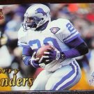 Barry Sanders 1995 Pacific Triple Folders Insert Football Card Detroit Lions