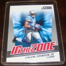 Calvin Johnson 2011 Score In The Zone Insert Football Card Detroit Lions