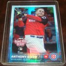 Anthony Rizzo 2015 Topps Foil Parallel Baseball Card Chicago Cubs