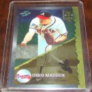 Greg Maddux 1995 Score Hall Of Gold Insert Baseball Card