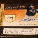 Mike Minor 2012 Topps Golden Moments Autograph Baseball Card