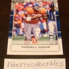 Terrell Davis 2017 Playoff Football Card Denver Broncos