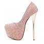 Women's Shoes Synthetic Stiletto Heel Round Toe Heels
