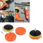 4 inch Gross Polish Polishing Buffer Pad Kit With Drill Adapter