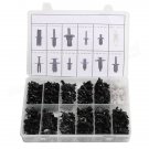 350 pcs Plastic Car Repair Clip Rivets Screws Push Fastener Assortment Kit