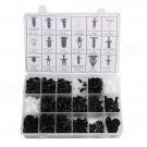 415pcs Plastic Car Door Trim Clip Bumper Rivets Screws Panel Push Fastener Kit for Ford