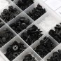 415pcs Plastic Car Door Trim Clip Bumper Rivets Screws Panel Push Fastener Kit for Ford