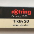 Rotring Big dust-free eraser Tikky 20 Clean erasing on exam sheet 2 pieces