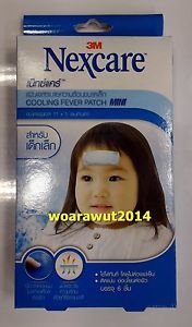3M Nexcare cooling fever patch mini 11 x 5 cm for children 6 pcs