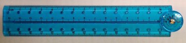 Foldable ruler from 15 to 30 cm 15-180 degree