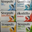Strepsils antiseptic lozenges sooth irritated and sore throat child adult 1 box