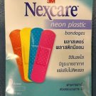 Nexcare Neon color Hypoallergenic Plastic Adhesive Bandage 5 pack (45 pieces)