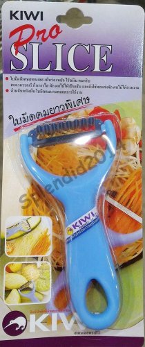 Kiwi Pro Slice making Thai Papaya salad ZigZag Blade fabricating fruit vegetable