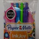 Paper mate inkjoy mini retractable pen 4 bright color ink 0.7 mm