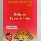 Tempra Kids Paracetamol 120 mg/5 ml Syrup Aspirin /  Alcohol Free Relieve fever