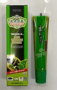WASABI-O Natural Wasabi Paste 43 g ideal for sashimi sushi fresh seafood