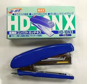 Max Stapler Blue HD-10NX genuine Made in japan (JP) binding max 20 sheets
