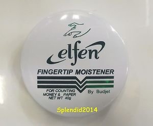 Elfen fingertip moistener for counting money  Odorless Acid free 40 g