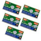 MAX STAPLES No.10-1M 27/4.8 ( 5 mm leg length) 5 boxes (5x1000) for stapler