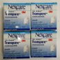 3M nexcare first-aid  transpore clear plastic tape 0.5 inch x 2.5 yard 4 pcs