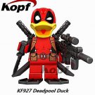 Super Heroes Deadpool howard The Duck Bricks collectible Marvel Building blocks
