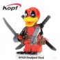 Super Heroes Deadpool howard The Duck Bricks collectible Marvel Building blocks