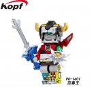 Voltron Legendary Defender Japan anime hero Blocks Minifigure Collectible Toy