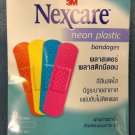 Nexcare Neon color Hypoallergenic Plastic Adhesive Bandage Plaster 5 pack 45 pcs