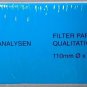Whatman Filter Paper No.1 diameter 11.0cm Pack of 100 pcs Grade 1 cat no 1001110