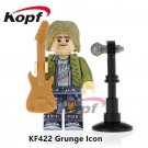 Kurt Cobain Grunge Icon Doll Singer Legend Blocks Minifigure Collectible Toy
