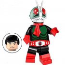 Masked Rider V 2 No.2 Blocks Minifigure Collectible Toy Children Kamen Rider
