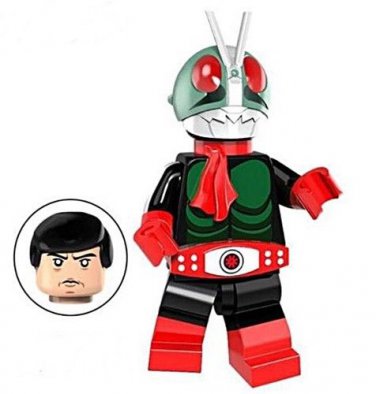 Masked Rider V 2 No.2 Blocks Minifigure Collectible Toy Children Kamen Rider