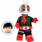 Masked Rider V 2 No.2 Blocks Minifigure Collectible Toy Children Kamen Rider
