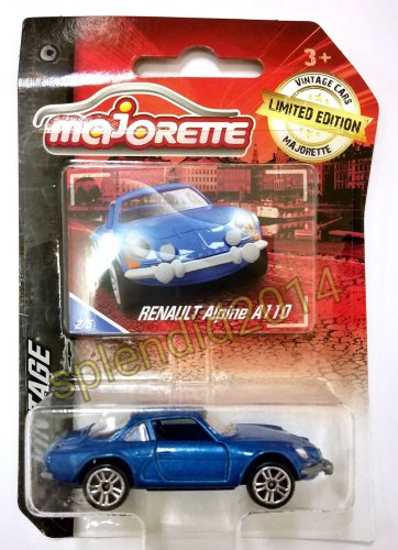 Majorette RENAULT Alpine A110 car  Metal DieCast Model Vintage Limited Edition