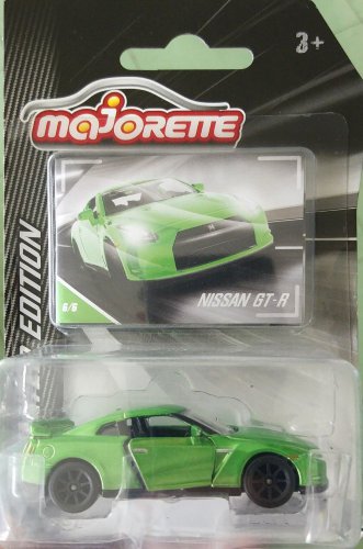 Majorette Nissan GT-R car Green colour Diecast Limited edition Series 3