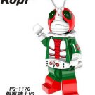 Masked Rider V 3 Blocks Minifigure Collectible Toy Children Kamen Rider