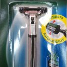Gillette Vector Razor Twin Blade Pivoting Head  with Aloe lubricating strip