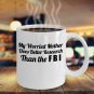 TeesCloset Funny Dishwasher & Microwave Safe Ceramic Mugs for Mom on Mother's Day or Birthday