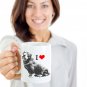 TeesCloset Funny Gift for Dachshund Lovers - Cute Coffee Mugs for Dachshund Owners