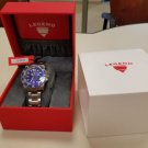 LEGEND DEEP BLUE WATER SILVER MEN'S WATCH  LD-1001-33