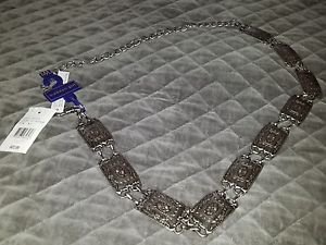 STEVE MADDEN Ant Nickle Women's Belt Size M/L NWT