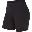Saucony Women's Ignite Tight Shorts, Black/Black Size XL