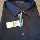 CUBAVERA MEN'S BIG-TALL SHORT SLEEVE BEDFORD CORD SHIRT W/POCKET, BLUE NIGHTS 4X