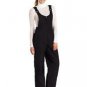White Sierra Women's Insulated Bib Snow Pant (Black, Medium)