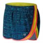 New Balance Women's Accelerate 2.5" Printed Shorts, Castaway Multi, XX-Large